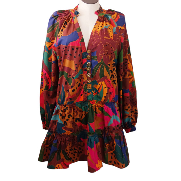 Colorful Midi Dress - Picture 13 of 13